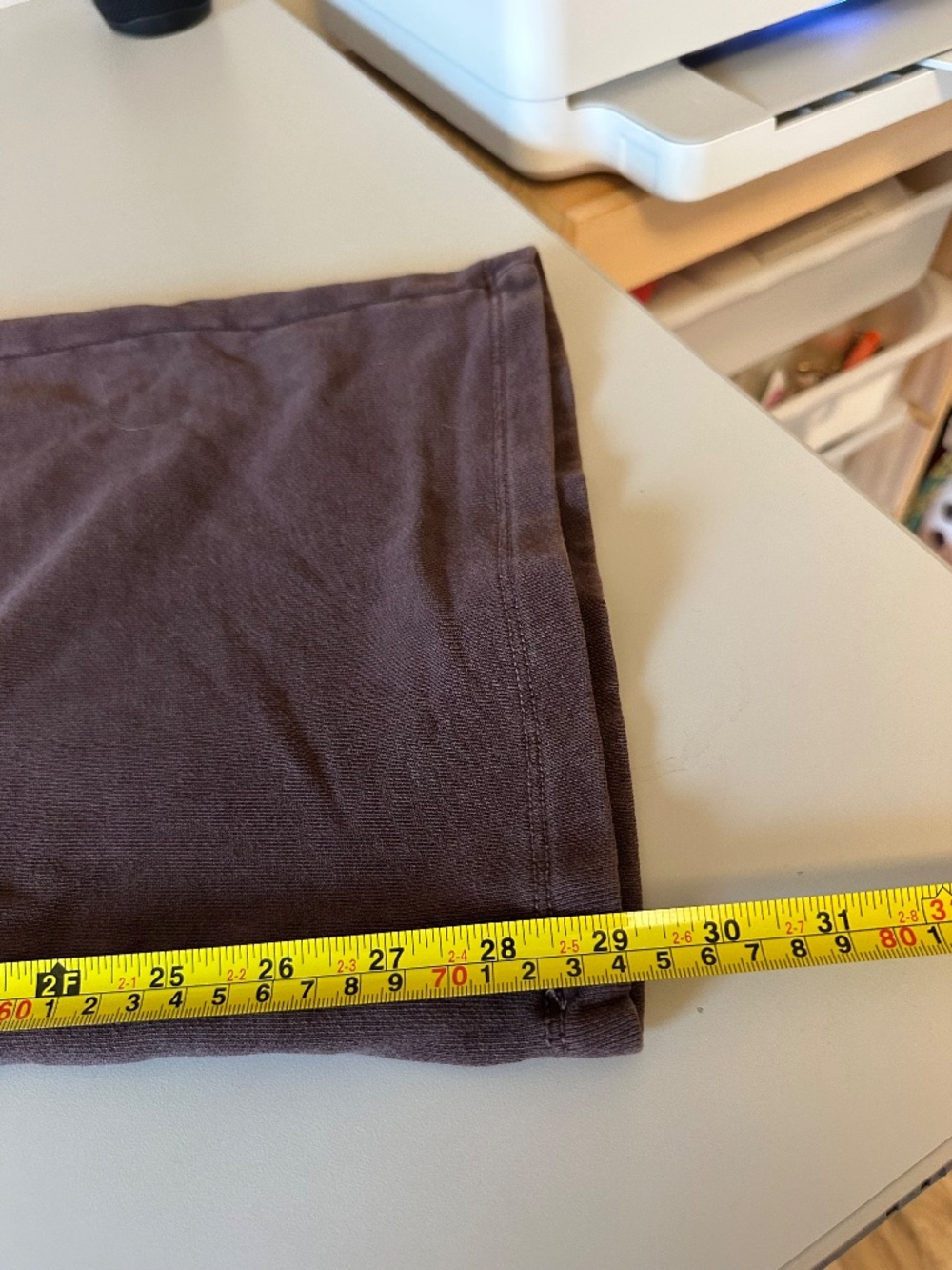 Z Supply NWT Hunter Knit Sweatpants in Chocolate Cherry | Size Small - Picture 12 of 12